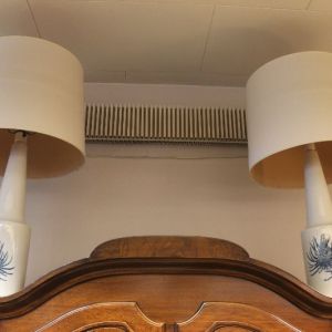 2 royal copenhagen bordlamper
